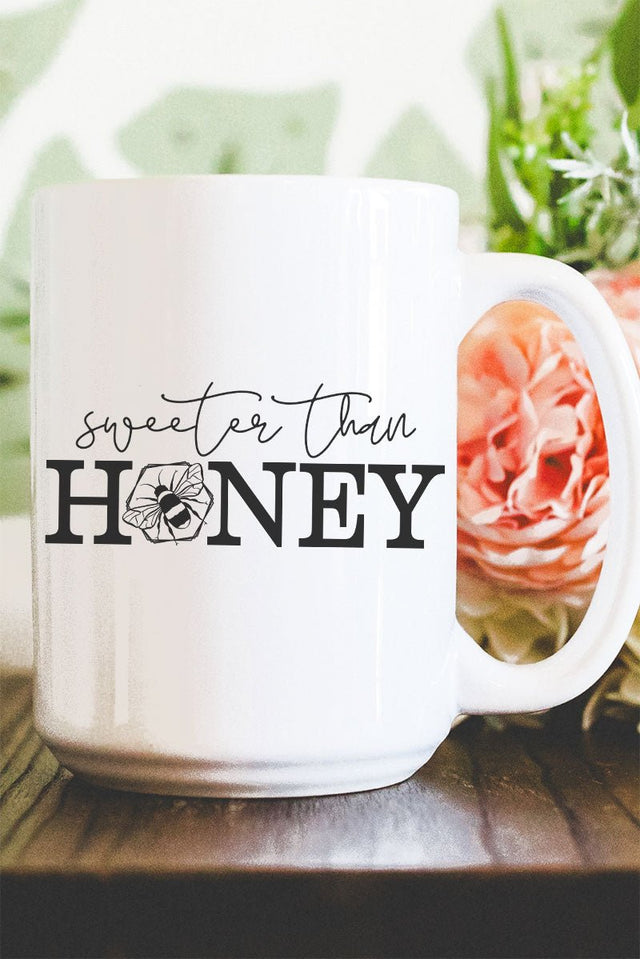 Sweeter Than Honey White Mug - Wholesale Accessory Market