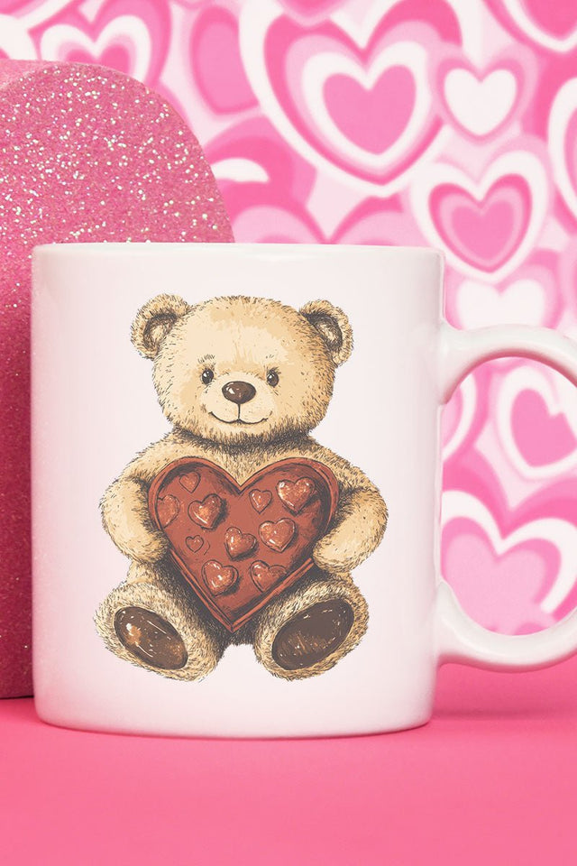 Teddy Bear Love Ceramic Mug - Wholesale Accessory Market