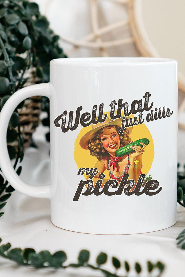 That Just Dills My Pickle Ceramic Mug - Wholesale Accessory Market