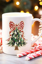 Traditional Glitzy Christmas Tree Ceramic Mug - Wholesale Accessory Market