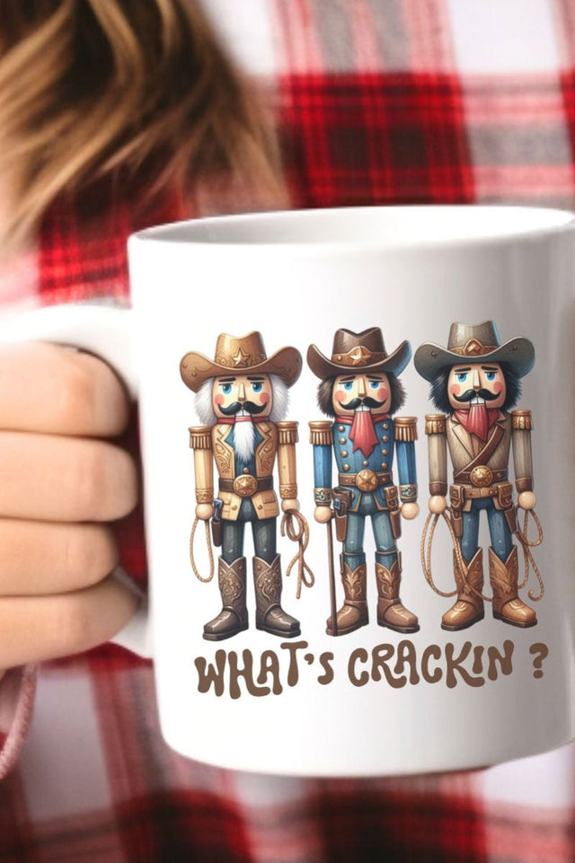 Western Nutcracker What's Crackin' Ceramic Mug - Wholesale Accessory Market