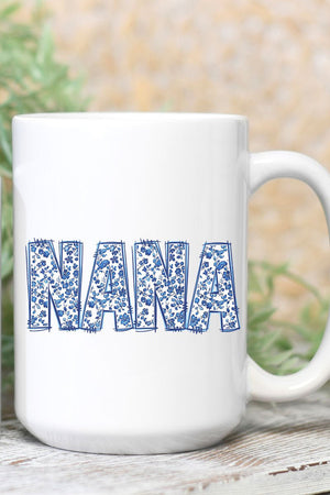 Willow Block Nana Ceramic Mug - Wholesale Accessory Market