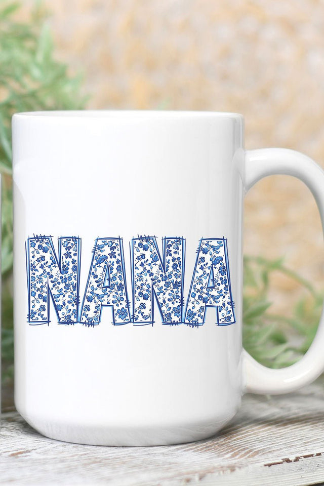 Willow Block Nana Ceramic Mug - Wholesale Accessory Market