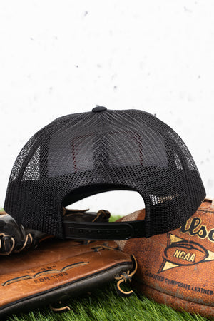 SALE 75% OFF! Black 'Game Day Vibes' Mesh Cap