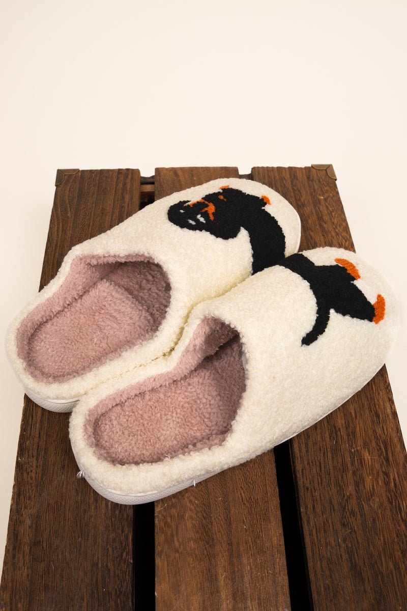 Dachshund Plush Slippers - Wholesale Accessory Market