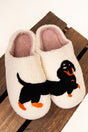 Dachshund Plush Slippers - Wholesale Accessory Market