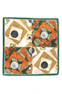 Dizzying Heights Olive Square Satin Scarf - Wholesale Accessory Market