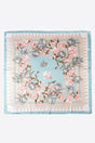 Parisian Cafe Mint Square Satin Scarf - Wholesale Accessory Market