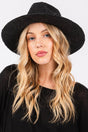 Winter Adventures Black Knit Fedora - Wholesale Accessory Market