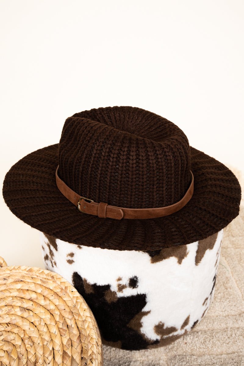 Winter Way Knit Hat, Brown - Wholesale Accessory Market