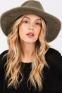 Olive Fairbanks Fuzzy Fedora - Wholesale Accessory Market