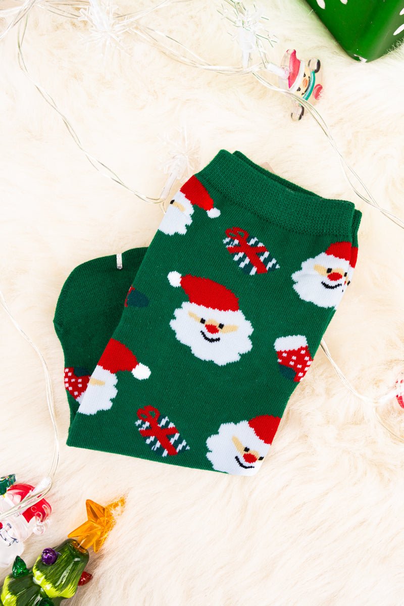 Dear Santa Green Socks - Wholesale Accessory Market