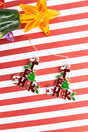 Holiday Teacher Glitter Enamel Earrings - Wholesale Accessory Market