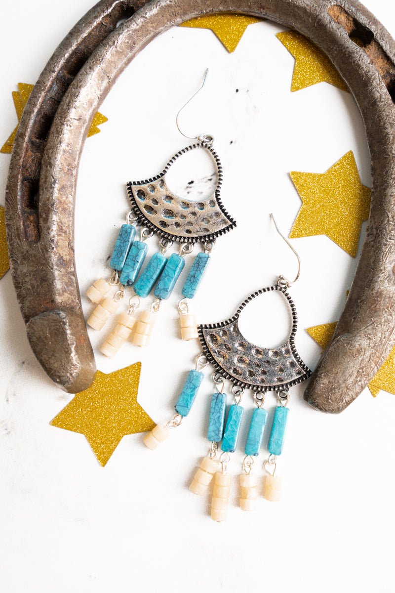 SALE! Shyanne Turquoise Earrings - Wholesale Accessory Market