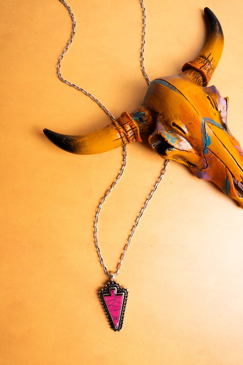 SALE! Pink Stark Canyon Necklace - Wholesale Accessory Market