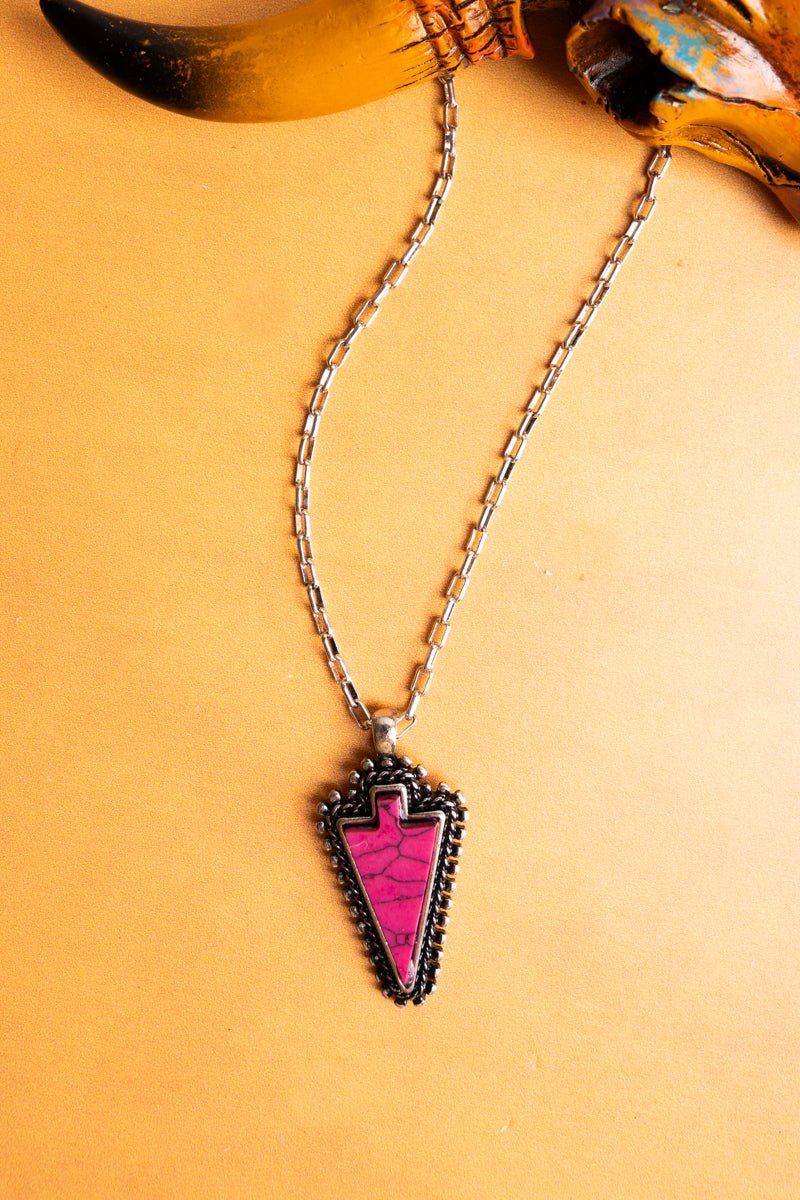 SALE! Pink Stark Canyon Necklace - Wholesale Accessory Market