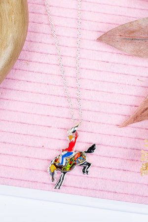 SALE! Mountain View Mosaic Cowboy Necklace - Wholesale Accessory Market