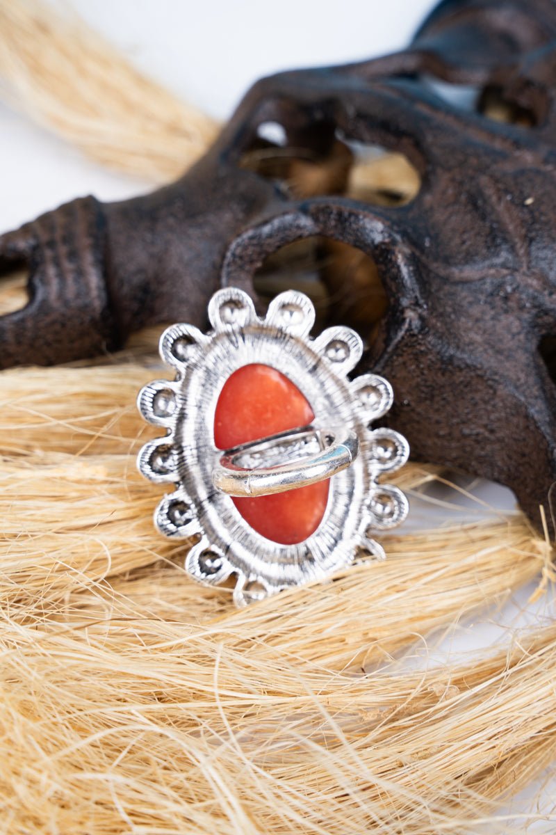 SALE! Orange Mirror Lake Ring - Wholesale Accessory Market