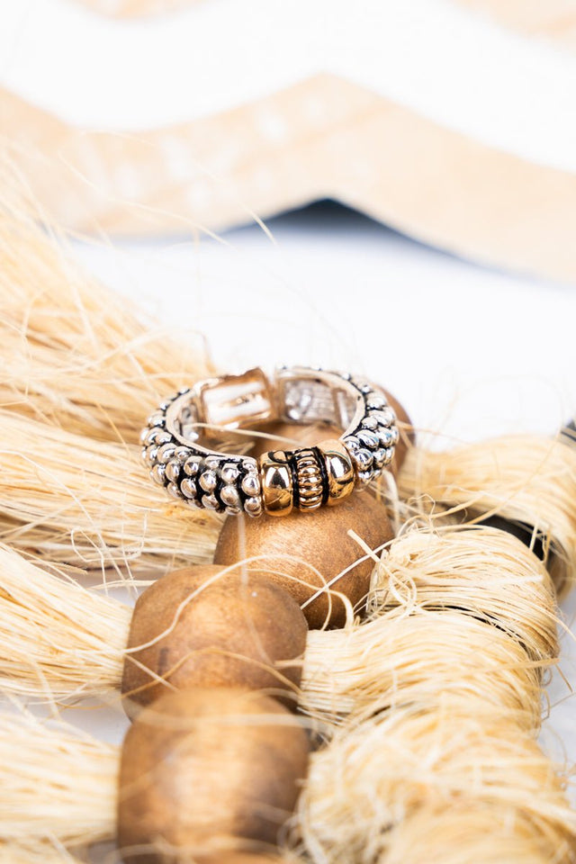 SALE! Meet Your Eyes Two - Tone Ring - Wholesale Accessory Market