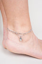 SALE! Turtle Clear Glass Beaded Double Strand Anklet - Wholesale Accessory Market