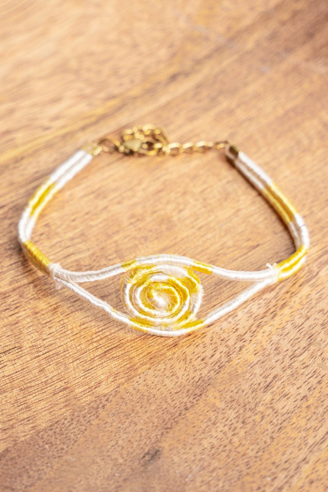 SALE! Sunshine Swirl Thread Wrap Bracelet - Wholesale Accessory Market