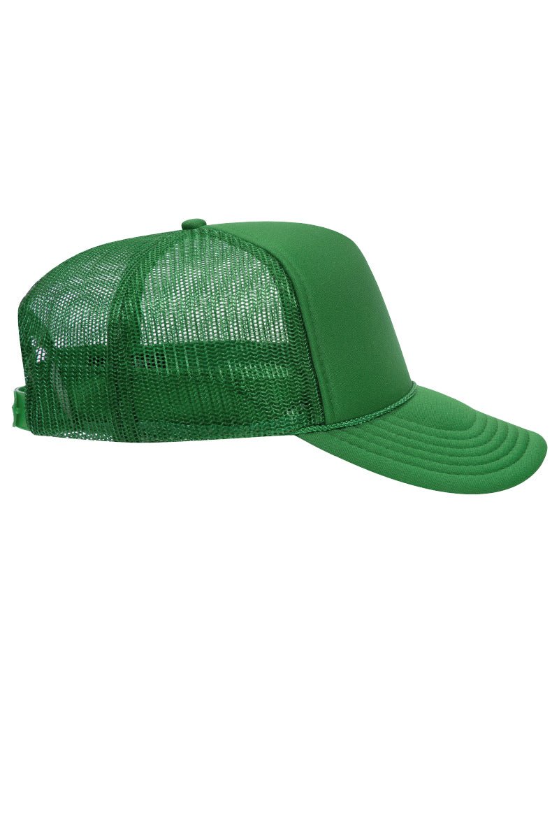 OTTO Kelly Foam Front Mid Profile Trucker Hat - Wholesale Accessory Market