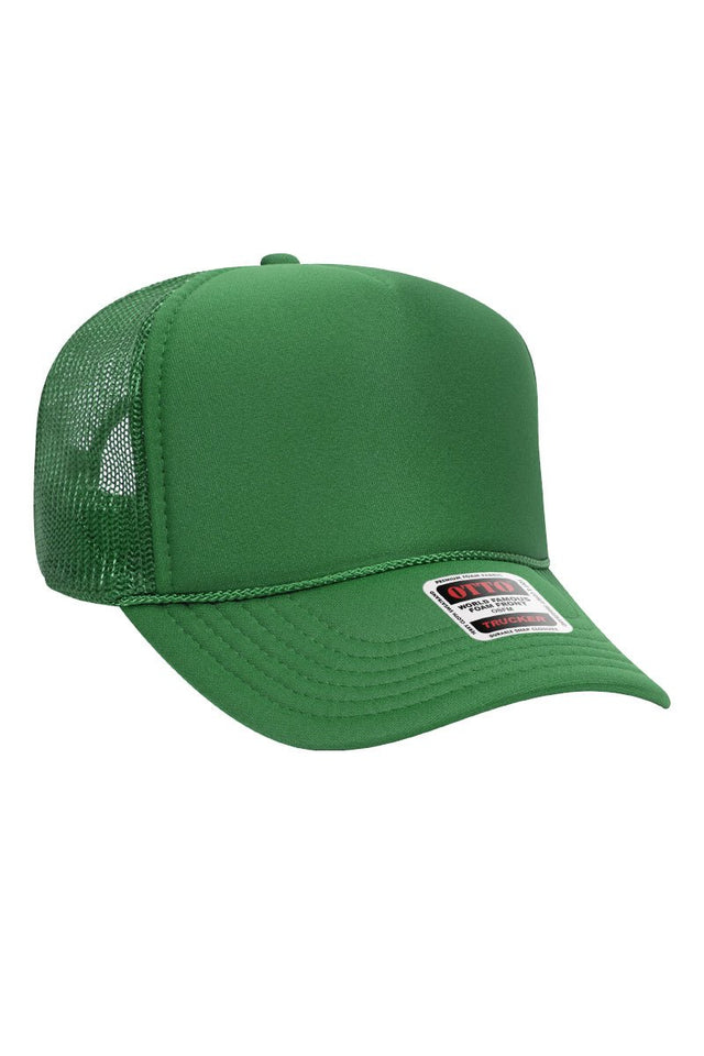 OTTO Kelly Foam Front Mid Profile Trucker Hat - Wholesale Accessory Market