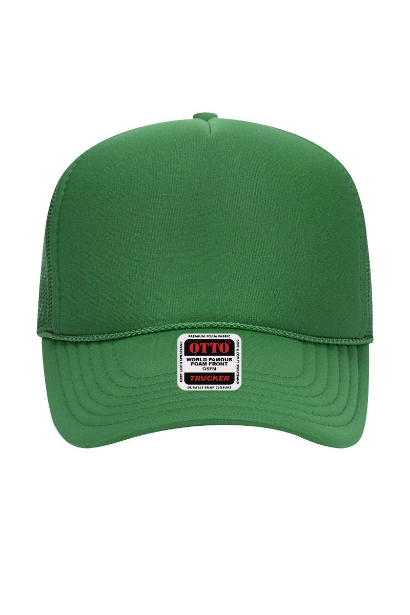 OTTO Kelly Foam Front Mid Profile Trucker Hat - Wholesale Accessory Market