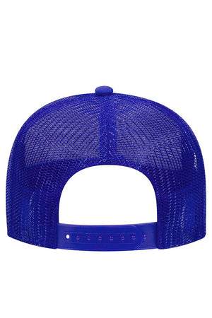 OTTO Red, White, & Blue Foam Front Mid Profile Trucker Hat - Wholesale Accessory Market