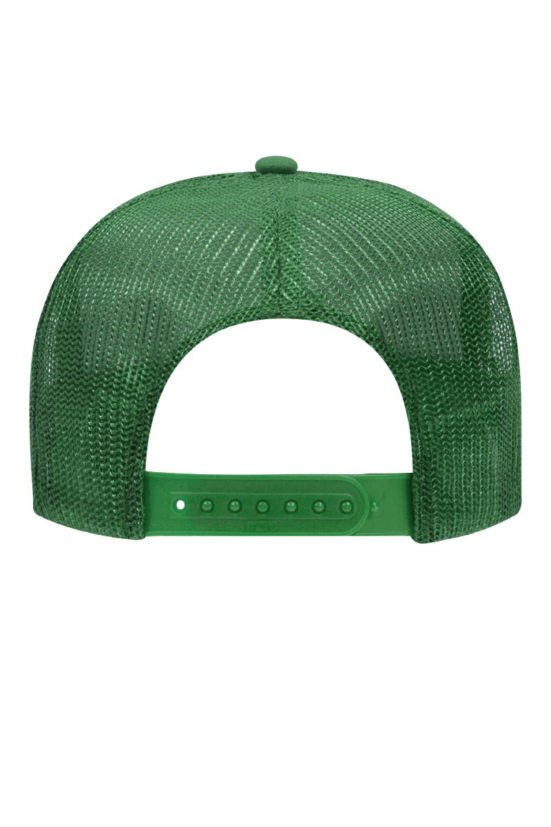 OTTO Kelly Foam Front High Crown Trucker Hat - Wholesale Accessory Market