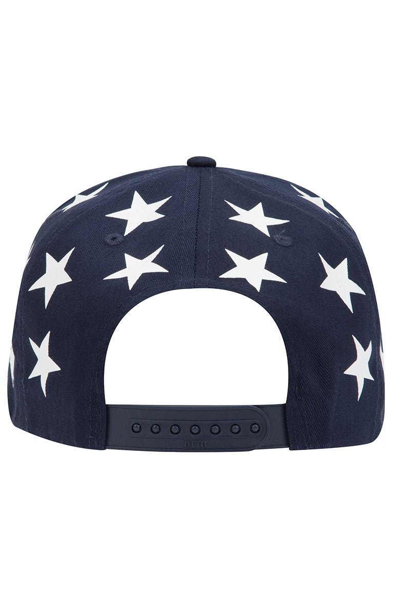 OTTO United States Flag Mid Profile Baseball Cap - Wholesale Accessory Market