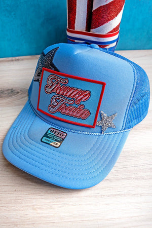 Trump Train Columbia Blue Trucker Hat - Wholesale Accessory Market