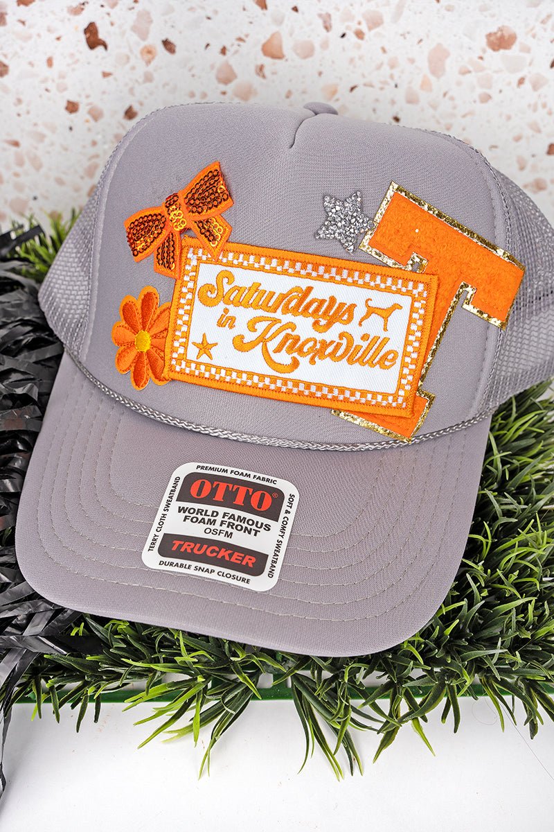 Saturdays In Knoxville Otto Gray Trucker Hat - Wholesale Accessory Market