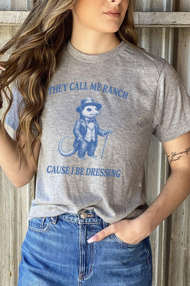 Call Me Ranch Unisex Poly - Rich Blend Tee - Wholesale Accessory Market