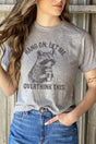 Hang On Let Me Overthink This Unisex Poly - Rich Blend Tee - Wholesale Accessory Market