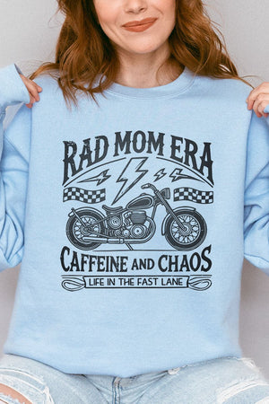 Rad Mom Era Heavy - weight Crew Sweatshirt - Wholesale Accessory Market