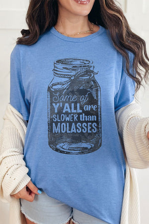 Slower Than Molasses Softstyle Adult T - Shirt - Wholesale Accessory Market