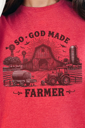 So God Made Farmer Softstyle Adult T - Shirt - Wholesale Accessory Market