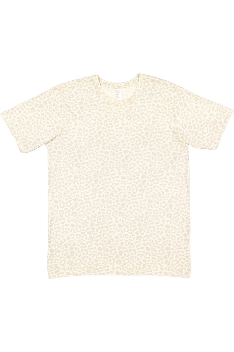 LAT Natural Leopard Fine Jersey Tee - Wholesale Accessory Market