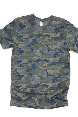 LAT Vintage Camo Fine Jersey Tee - Wholesale Accessory Market