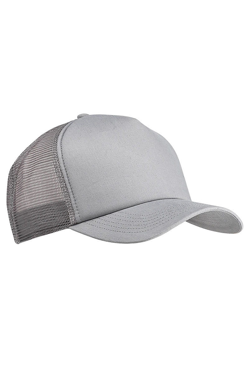 Big Accessories Twill Front Mesh Trucker Cap - Wholesale Accessory Market