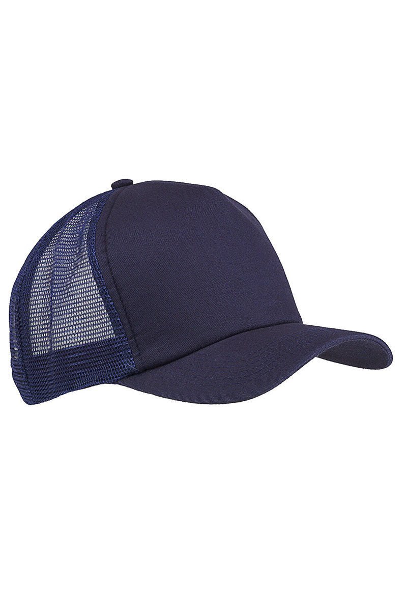 Big Accessories Twill Front Mesh Trucker Cap - Wholesale Accessory Market