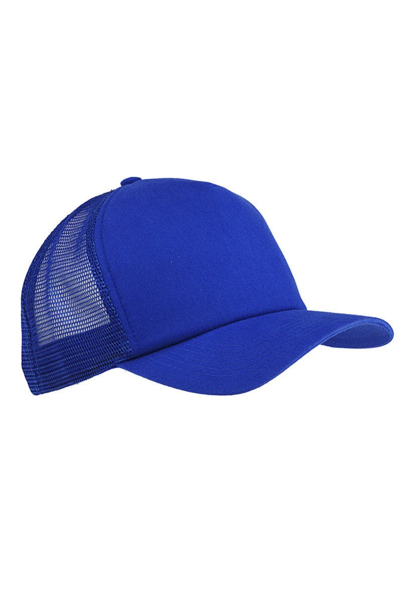 Big Accessories Twill Front Mesh Trucker Cap - Wholesale Accessory Market