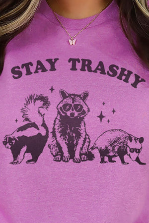 Stay Trashy Softstyle Adult T-Shirt - Wholesale Accessory Market