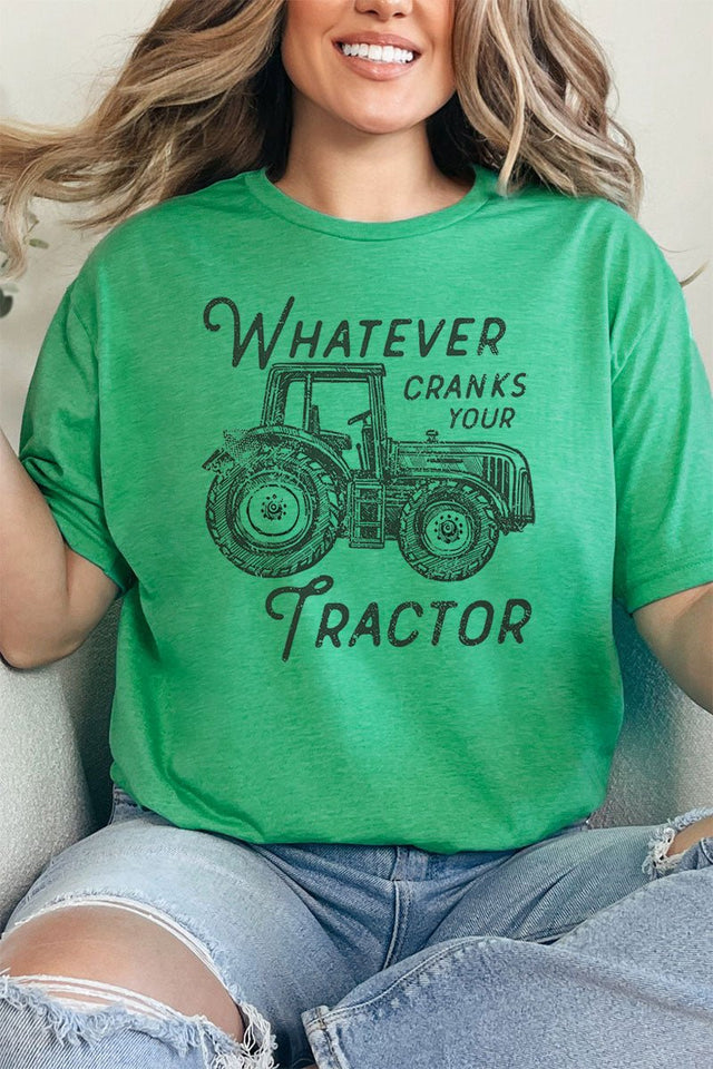 Whatever Cranks Your Tractor Softstyle Adult T-Shirt - Wholesale Accessory Market