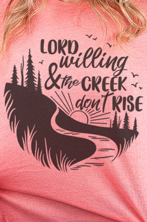 Creek Don't Rise Adult Soft-Tek Blend T-Shirt - Wholesale Accessory Market