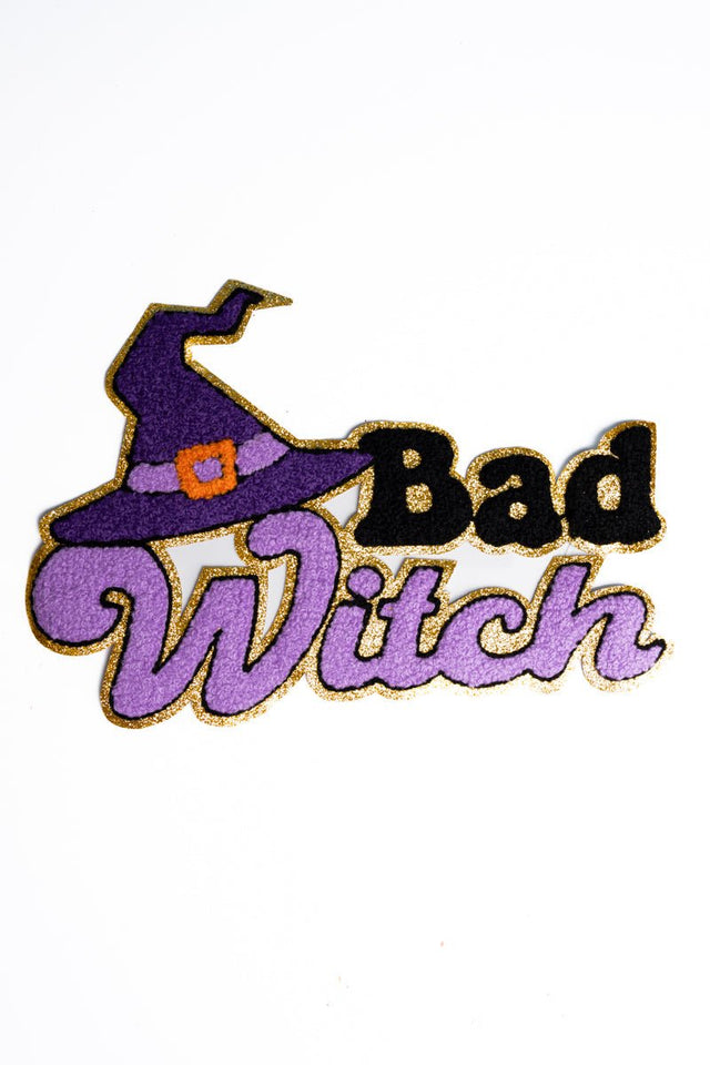 Bad Witch Large Chenille Patch, 6 x 8.5 - Wholesale Accessory Market