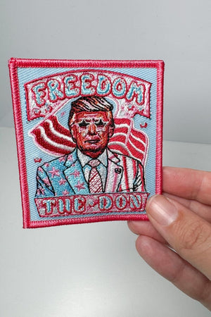 Freedom The Don Embroidered Patch - Wholesale Accessory Market