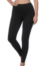 Zenana Active Life Black Brushed Leggings - Wholesale Accessory Market