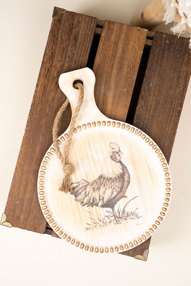 Rooster Cutting Board